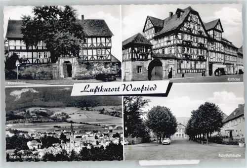 Wanfried Bahnhofstrasse , Rathaus