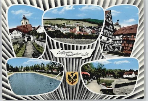 Neukirchen Schwimmbad Gesamtansicht Haus