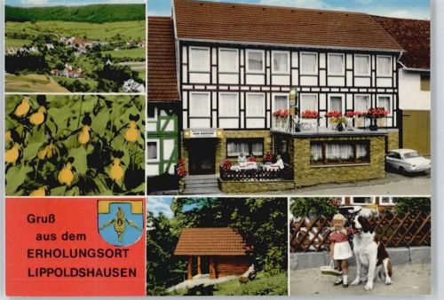 Lippoldshausen Gasthaus, Pension Zur Brücke, Hund