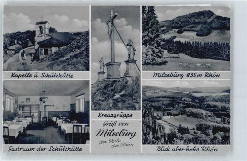 36115 W6414 Milseburg - Schutzhütte Milseburg