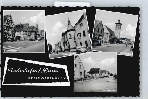 Dudenhofen Kirche Schulstraße Rathaus Auto