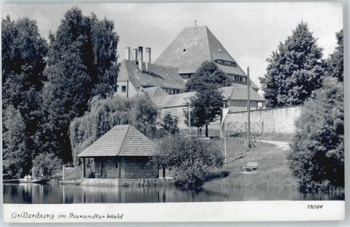 Grillenburg See Boot Bank Haus Baum