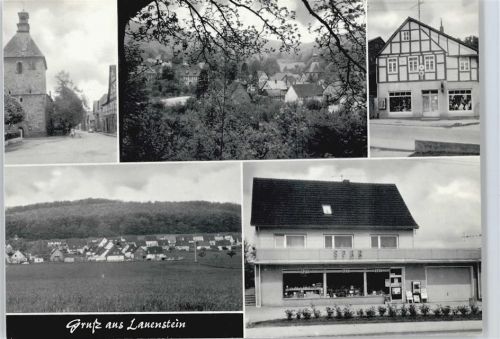 Lauenstein Feld Haus Baum Straße