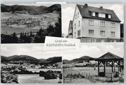 Kleinern Pension Bremmer Gesamtansicht Pavillon Baum Berg