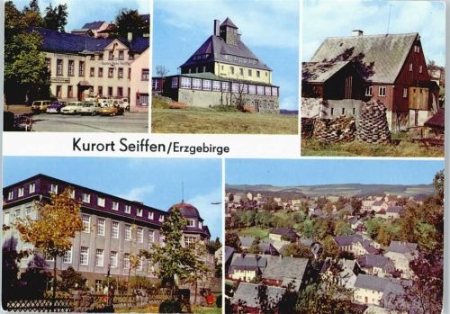 Kurort Seiffen Gaststätte Buntes Haus, Schwartenbergbaude