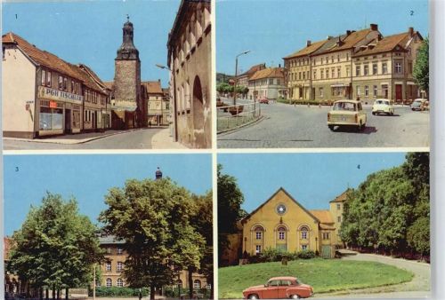 Ballenstedt Turm Rudolf-Breitscheid-Platz Rathaus Markt Schloss Auto