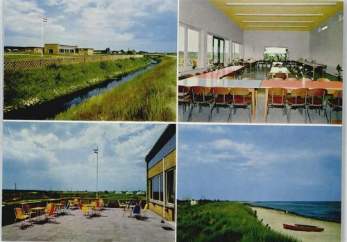 Oldenburg Bach Flagge Meer Strand