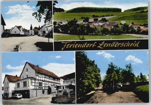 Lenderscheid Panorama Auto Kirche