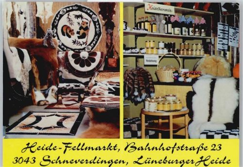 Schneverdingen Bahnhofstraße Fellmarkt