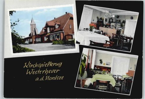 Westerhever Kirche Auto