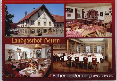 Hohenpeißenberg Landgasthof Hetten