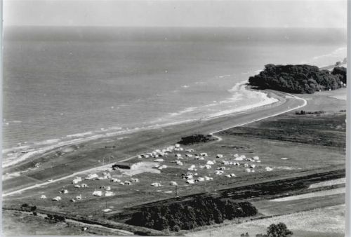 Oehe Fliegeraufnahme, Campingplatz