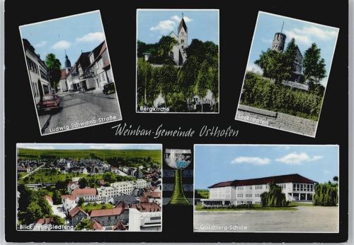 Osthofen Schule, Kirche, Leckzapfen, Ludwig-Schwamb-Straße