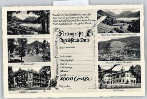 Schliersee Gasthaus Seehaus , Rathaus