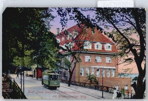 Kiel Studentenheim Neue Seeburg, Düsternbrocker Weg, Straßenbahn
