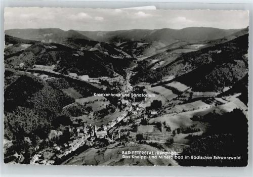 72250 W7290 Bad Peterstal - Fliegeraufnahme