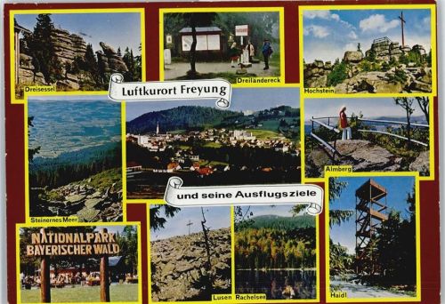 Freyung Grenze Berg Wald See