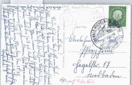 Wahlen Landpoststempel