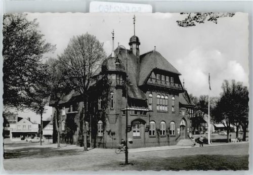 Fehmarn Rathaus Fahrrad Fußgänger