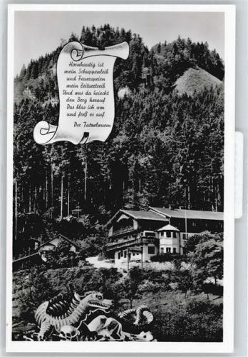 Oberaudorf Gasthaus zum Feurigen Tatzelwurm