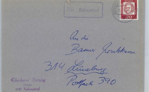 Kakenstorf Landpoststempel