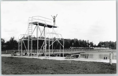 Belgard an der Persante Schwimmbad SPrungbrett