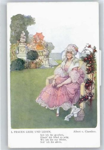Albert v.Chamisso , Frauen und Leben AKU1