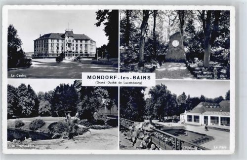 Mondorf-les-Bains Casino, Promenade, Park, Monument Dr. Klein