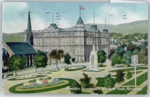 Montreal Dominon Square , Hotel Windsor