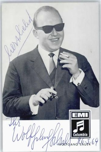 Wolfgang Sauer , signiert