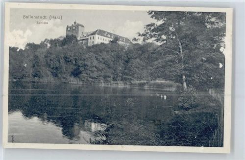 Ballenstedt Schloss, See