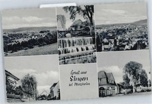 Singen Panorama Auto Berg