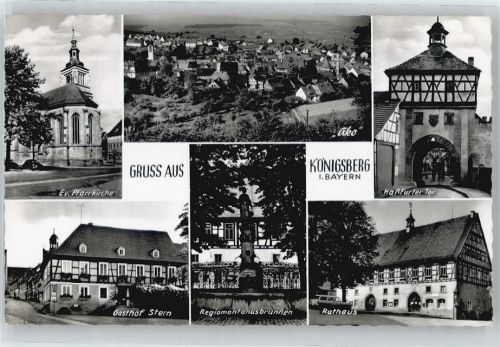 Königsberg Haßfurter Tor , Gasthaus zum Stern