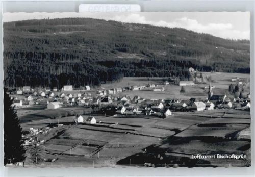 Bischofsgrün Gesamtansicht mit Ochsenkopf