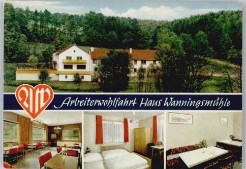 Wermerichshausen Erholungsheim Haus Wanningsmühle