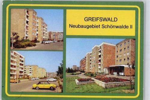 Greifswald Auto Siedlung