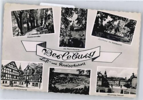 Bad Berleburg Kastanienallee, Ludwigsburg, fürstliche Schloss, Lusthaus, Schlosspark