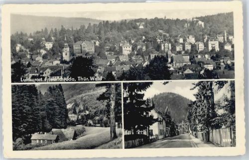 Friedrichroda Gesamtansicht, Siedlung