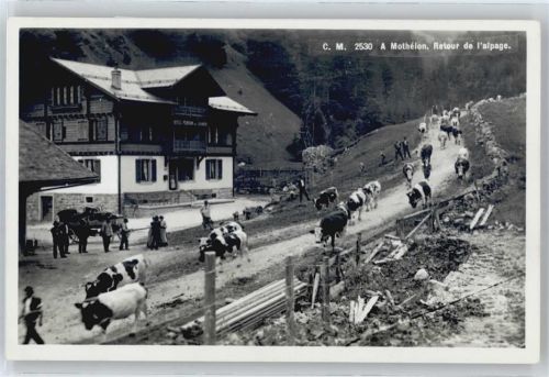 Monthelon Foto-Karte