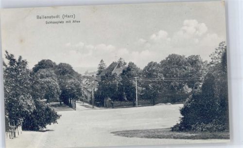 Ballenstedt Schlossplatz