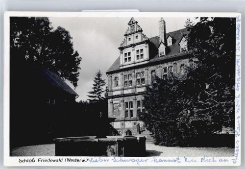 Friedewald Schloss Brunnen