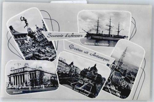 Antwerpen Mueseum, Italiaans Schoolschip, Hauptbahnhof, Kirche AKU2
