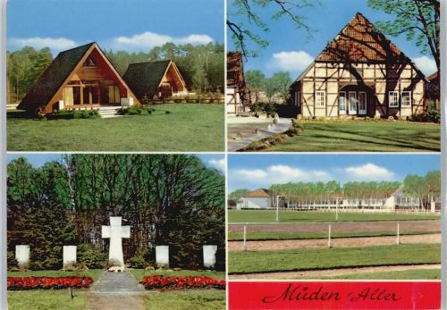 Müden Sportplatz, Kreuz, Siedlung