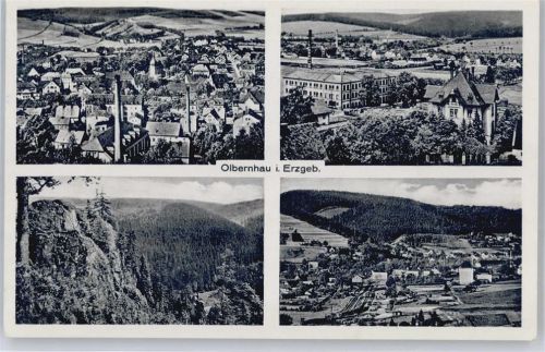 Olbernhau Panorama Gesamtansicht