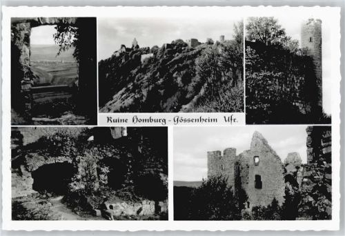 97780 W8781 Gössenheim - Ruine Homburg