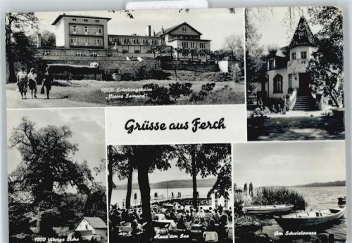 Ferch Erholungsheim See Boot