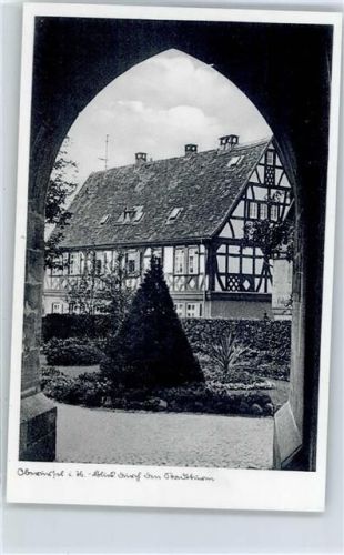 Oberursel Blick durch den Stadtturm