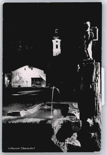 Oberaudorf Brunnen , bei Nacht