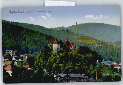 Elgersburg Blick vom Hirtenberg