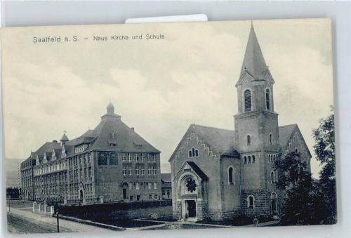 Saalfeld Kirche, Schule